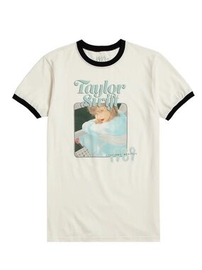 Taylor Swift 1989 (Taylor's Version) Photo Ringer T-Shirt XS - NWT